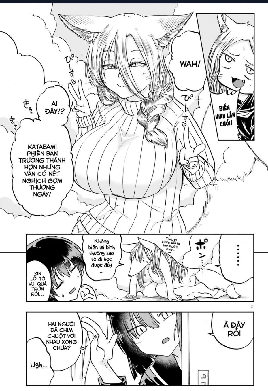 cô nàng hồ ly katabami-san Chapter 12 - Trang 2